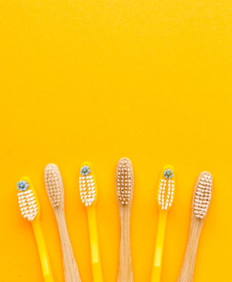 A toothbrush with soft bristles, essential for maintaining good oral hygiene and effective dental care